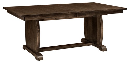 Solid wood trestle dining - solid,