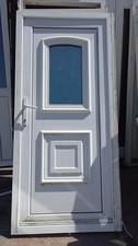 Upvc door 92.5/94 x 205.5 cm h with sill