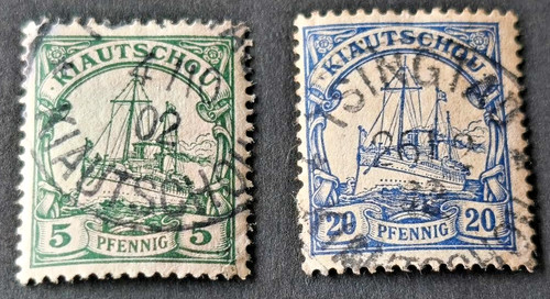 German kiauchau 1901 20 - kiauchau,