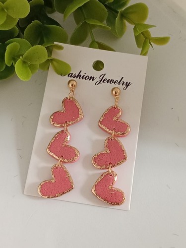 Handmade polymer clay earrings - handmade,
