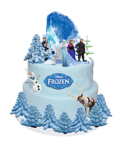 Frozen cake party - cake,