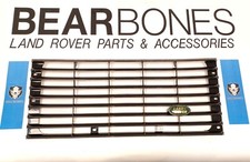 Defender 90 110 Gloss Black Front Grille Inc. Genuine Badge  LR038615 DAS100150