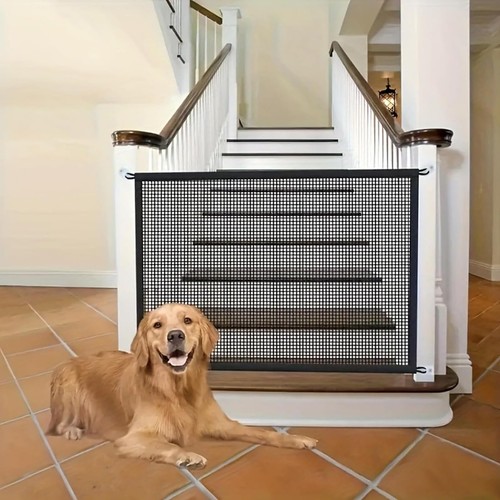 Mesh stair gate 110x72cm - mesh, gate,