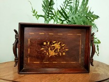 VTG Anglo-Indian Rosewood Tray