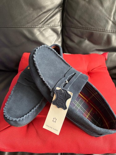 Men navy blue genuine - navy,