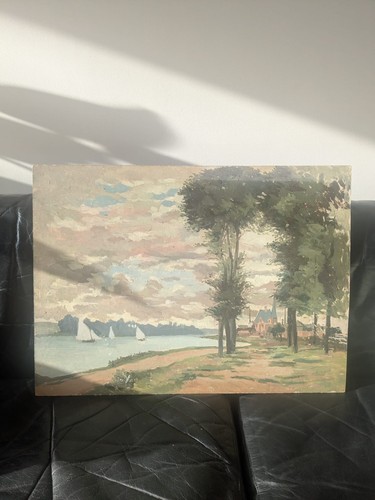 Oil painting mid century