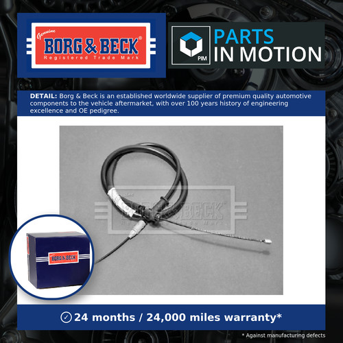 Handbrake cable fits - cable,