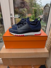 Stunning Rare Hermes Mens trainers UK 6.5 Eu 39.5 shoes OG box spare laces WOW