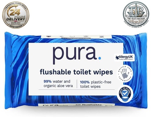Pura flushable moist toilet - pura,
