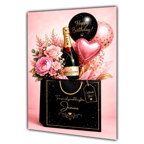 Personalised birthday card - personalised,