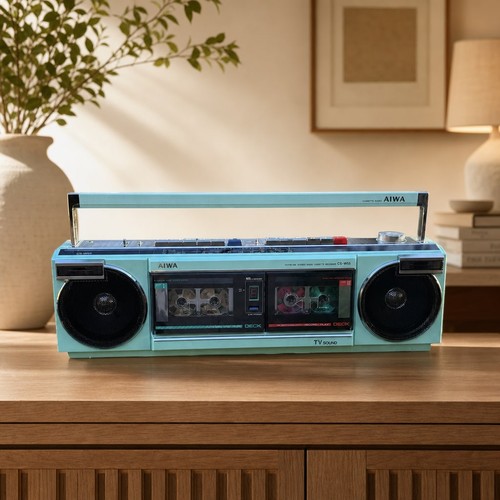 Aiwa w55 rare vintage mint - aiwa, cs-w55
