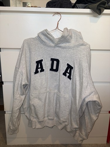 Adanola grey hoodie size small - hoodie,