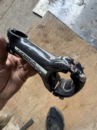 Orbea carbon stem - carbon,
