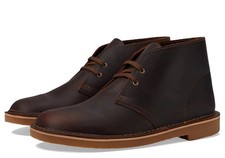 Man's Boots Clarks Bushacre 3 Size 10.5 Beeswax Brown