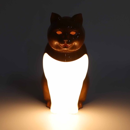 Cat table lamp - lamp, cute