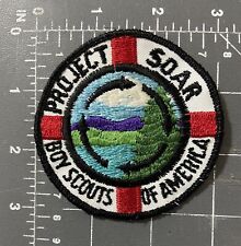 Vintage Boy Scouts of America BSA Project Soar Conservation Award Patch Badge
