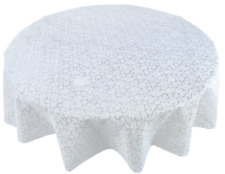 ROUND Wipe Clean PVC Vinyl