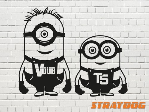 Dub van car stickers - dub,