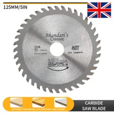 5" 125mm Carbide Cicular