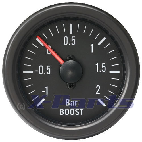 Retro boost pressure gauge - pressure,