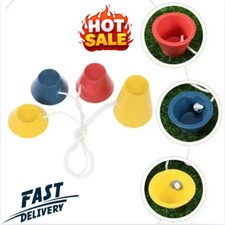 4pcs Golf Rubber Tees Stringed