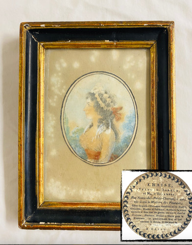 Antique french picture - antique,