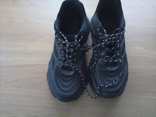 Black chunky trainers size - trainers,