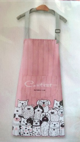 Adult apron pink dog - adult,