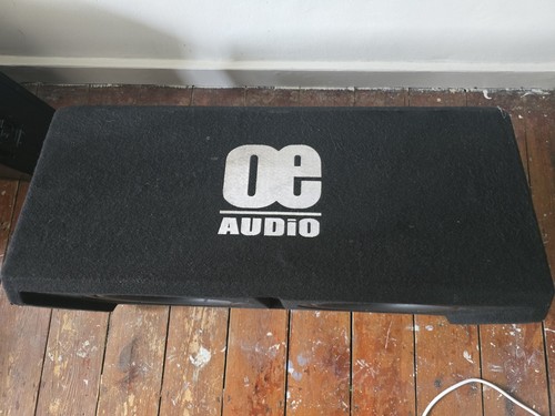 3600 watts twin subwoofer - 12",