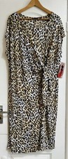 Nina Leonard Leopard Print