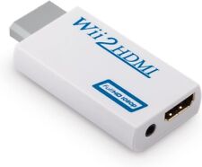 Wii TO HDMI Adapter Converter Wii2HDMI with 3.5mm Audio Video 1080P HD Output UK