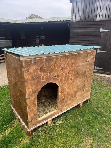 Pig arc - pig, hut
