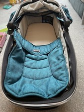 Babystyle Oyster 3 / Zero Pram Carrycot - Peacock