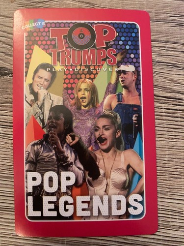 Top trumps pop - pop, legends