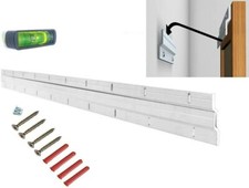 Heavy Duty Picture & Mirror Hanger Z Bar/French Cleat - Floating Hanging System