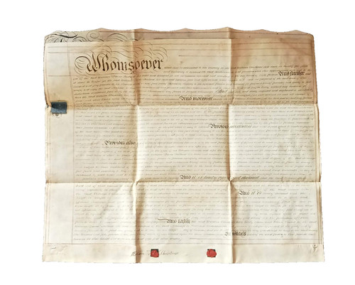 Early victorian vellum - early,