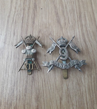 9th and 12th Lancers  Bi-Metal badges