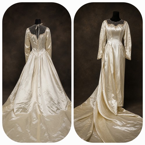 Vintage 1940s mindelle ivory - 1940s,