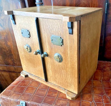 Antique  Oak Safe Smokers