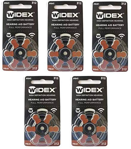 Widex hearing aid battery - , size