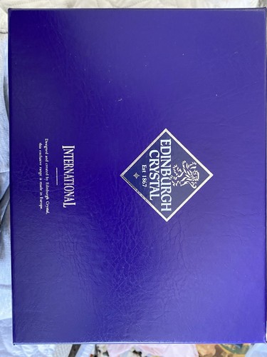 Edinburgh cut crystal - cut, 'royal'