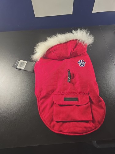 Dog winter coat jacket red - winter,