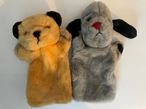 Sooty and sweep - sweep, puppets