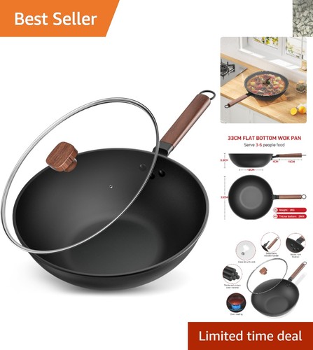 Pre seasoned carbon steel - 5.6l,