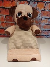 Pug Tablet Phone Holder Plush