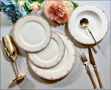 Luxury white and gold - gold, piece