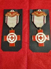 British Red Cross Voluntary Medical Service Medal and Proficiency Badges