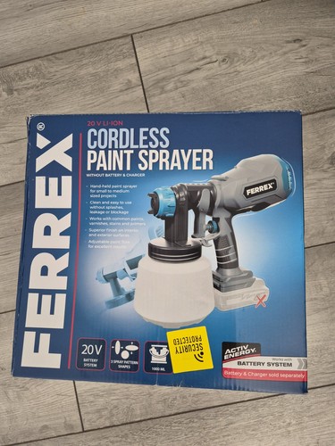 New ferrex 20v paint sprayer - new,