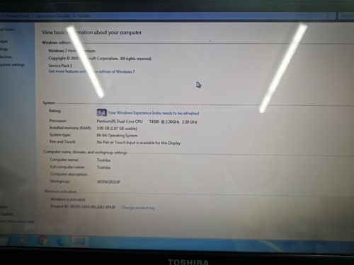 Toshiba satellite c660 115 - toshiba, c660-115