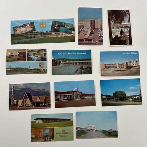 Vintage hotel motel - hotel, post